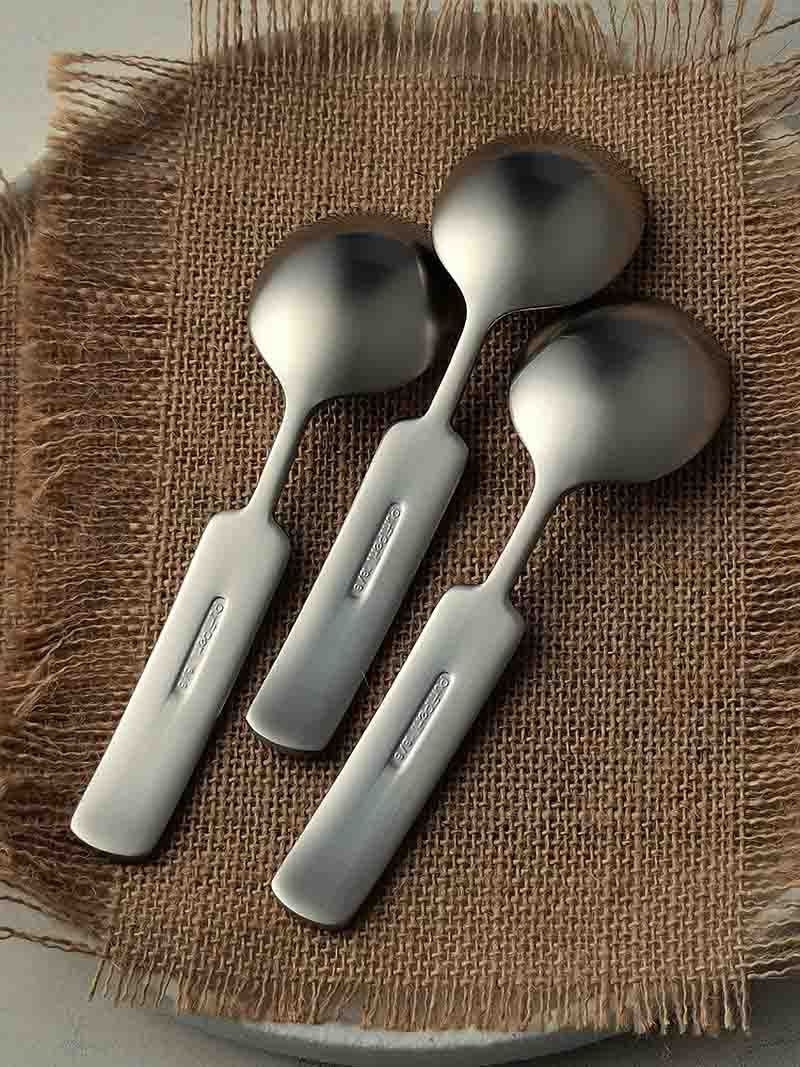 Premium 304 Stainless Steel Matt Spoon