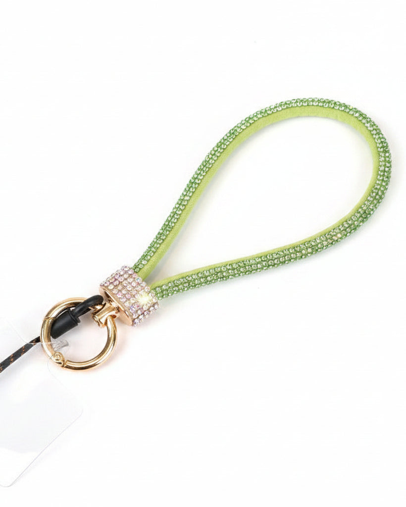 Diamante Phone Wristlet — Sparkle Wrist Strap, Hands-Free