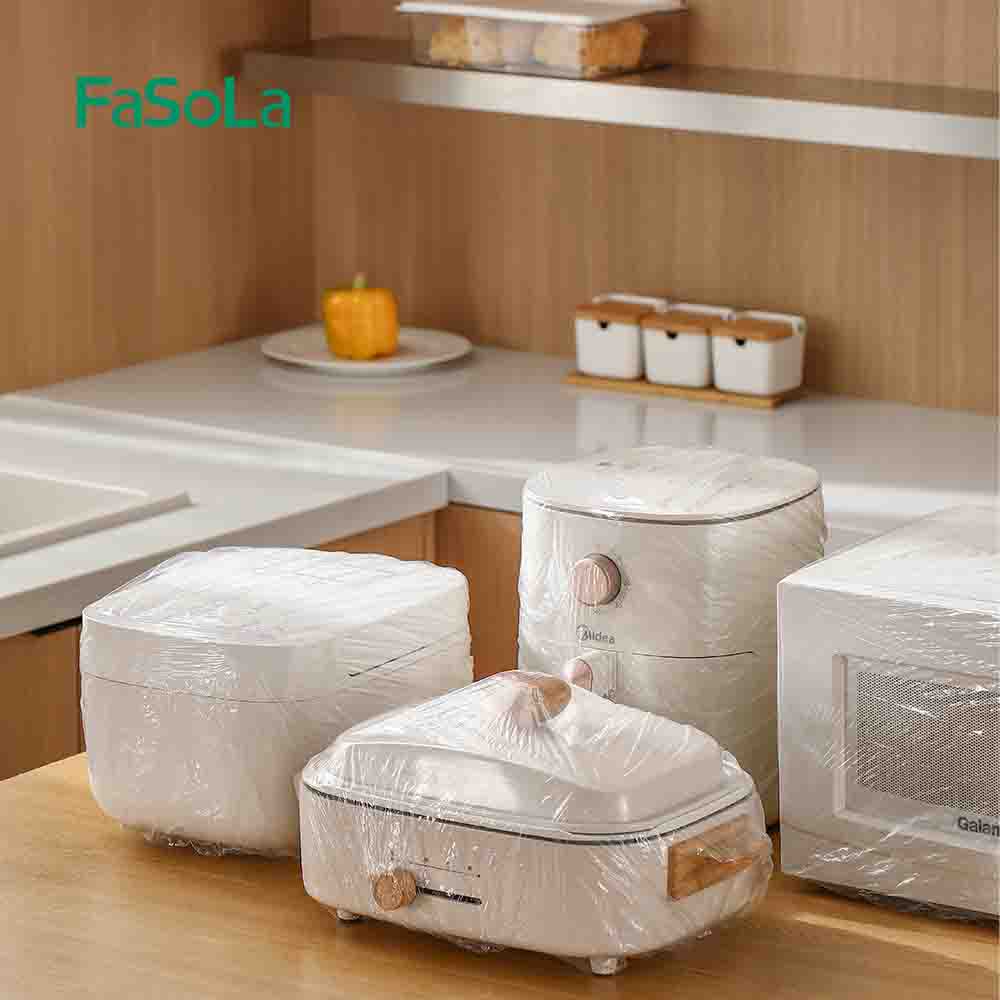 FaSoLa Disposable Clear Plastic Cover, 10 Pieces