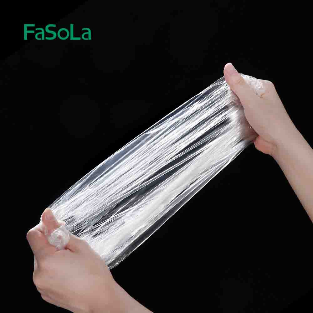 FaSoLa Disposable Clear Plastic Cover, 10 Pieces