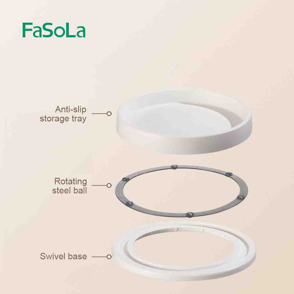 FaSoLa Rotating Round Storage Tray