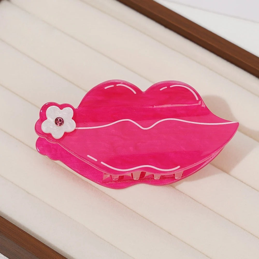 Ocean Creatures Acetate Claw Clip