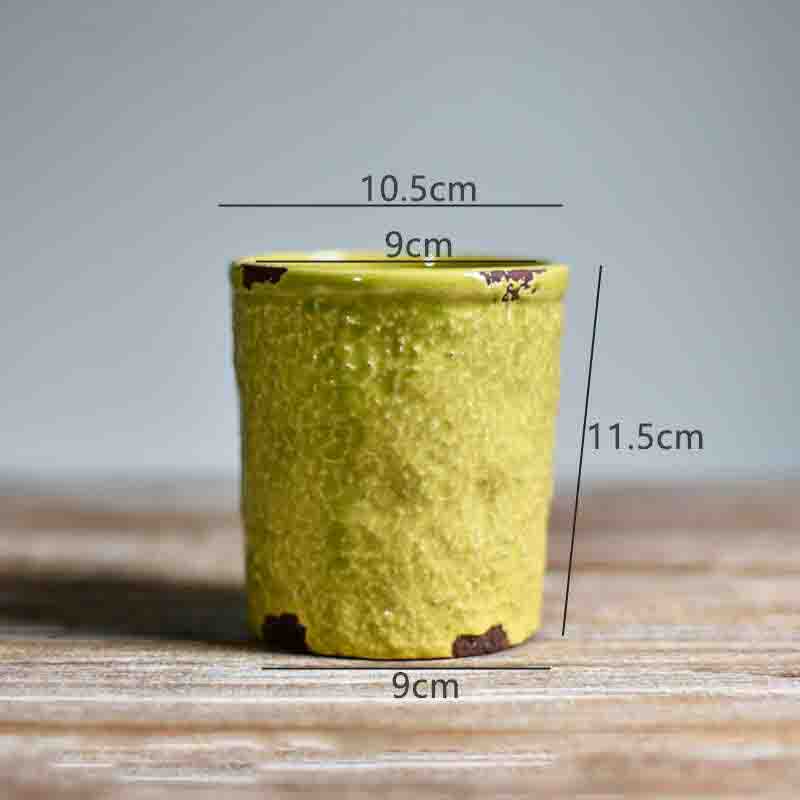 Rustic Glaze Ceramic Pot