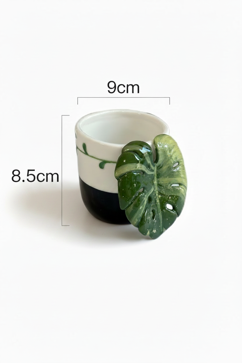 Monstera Mug Dimension Specs Clean