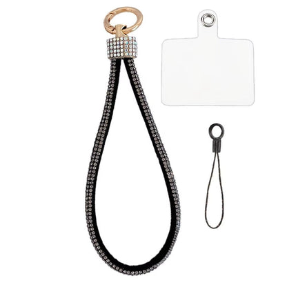 Diamante Phone Wristlet — Sparkle Wrist Strap, Hands-Free