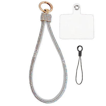 Diamante Phone Wristlet — Sparkle Wrist Strap, Hands-Free
