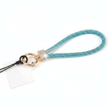 Diamante Phone Wristlet — Sparkle Wrist Strap, Hands-Free