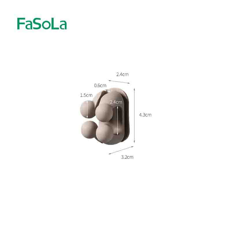 FaSoLa Multipurpose Soft Silicone Holder – Flexible, Durable & Space-Saving Organizer