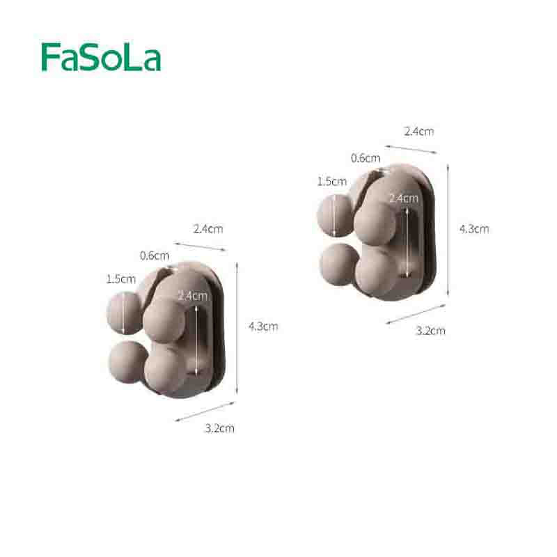 FaSoLa Multipurpose Soft Silicone Holder – Flexible, Durable & Space-Saving Organizer