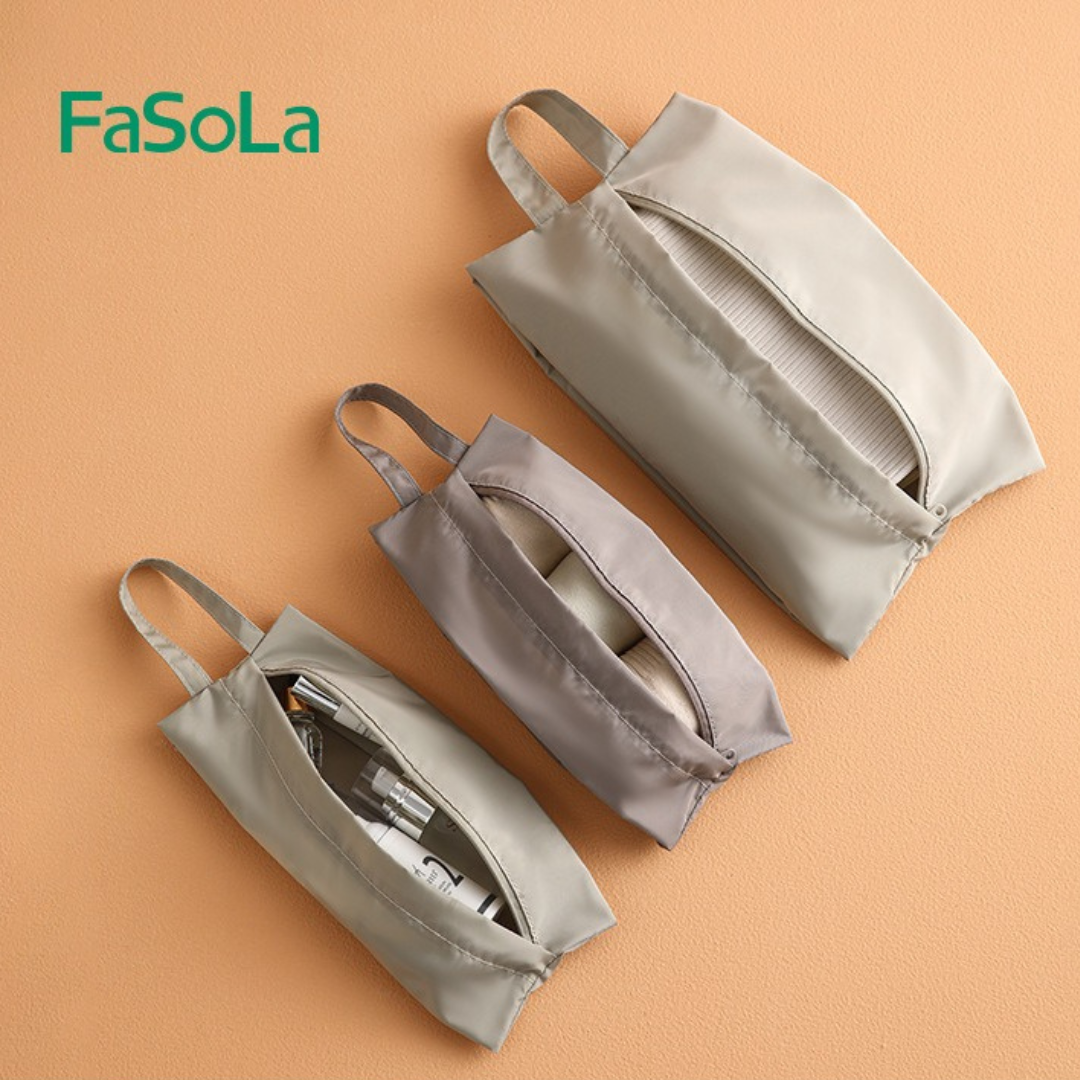 FaSoLa Toiletry Travel Storage Bag – Spacious, Waterproof & Portable Organizer