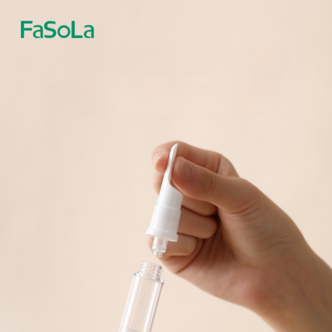 FaSoLa Vacuum Skincare Portable Pump Bottle – Airless, Leak-Proof, Travel-Friendly