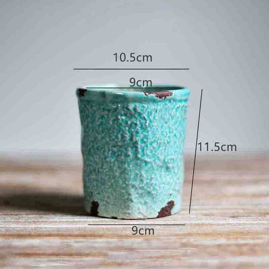 Rustic Glaze Ceramic Pot