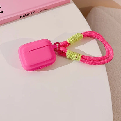 AirPod Silicone Case + Paracord Strap