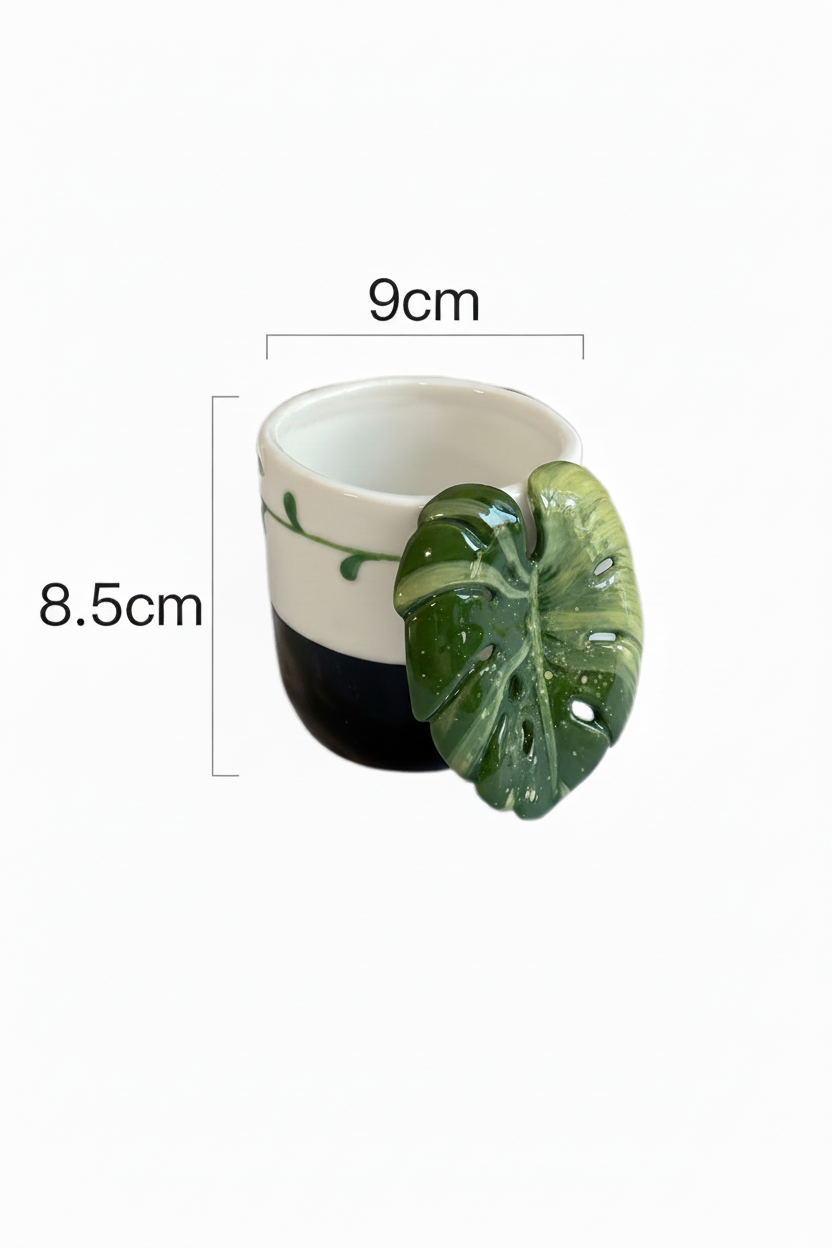 Monstera Mug Dimension Specs Clean