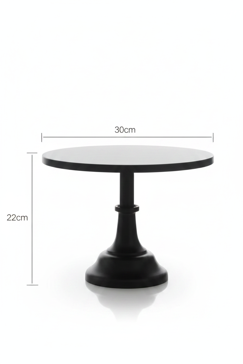 Nordic Cake Stand, Black