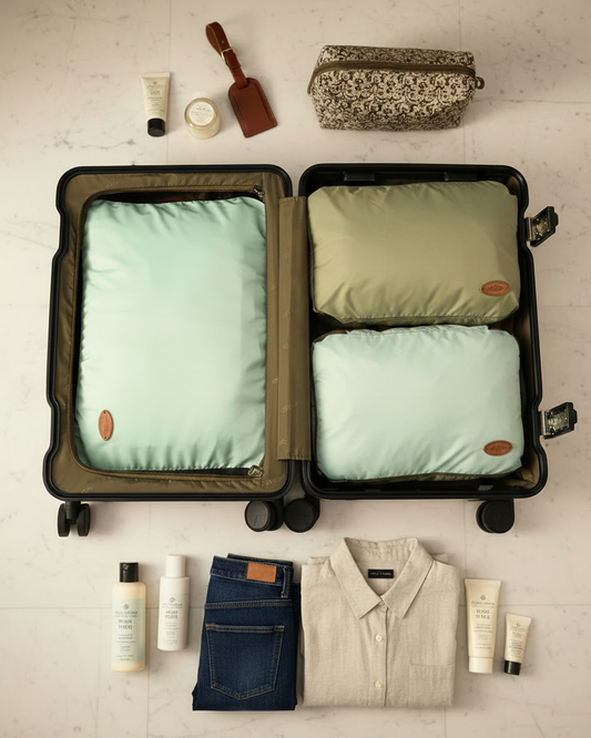 Packing Cubes Lifestyle - No Passport