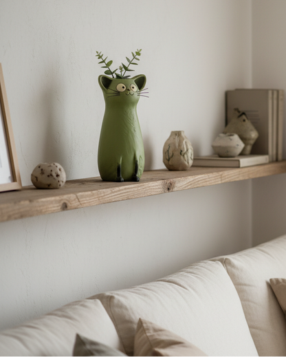 Quirky Cat Vase Lifestyle