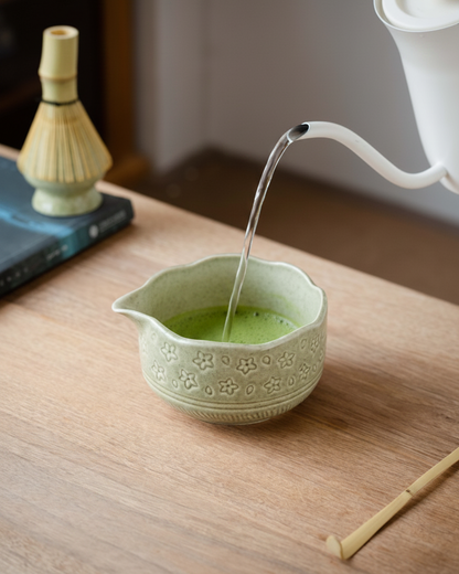 Step 2 – Pouring water